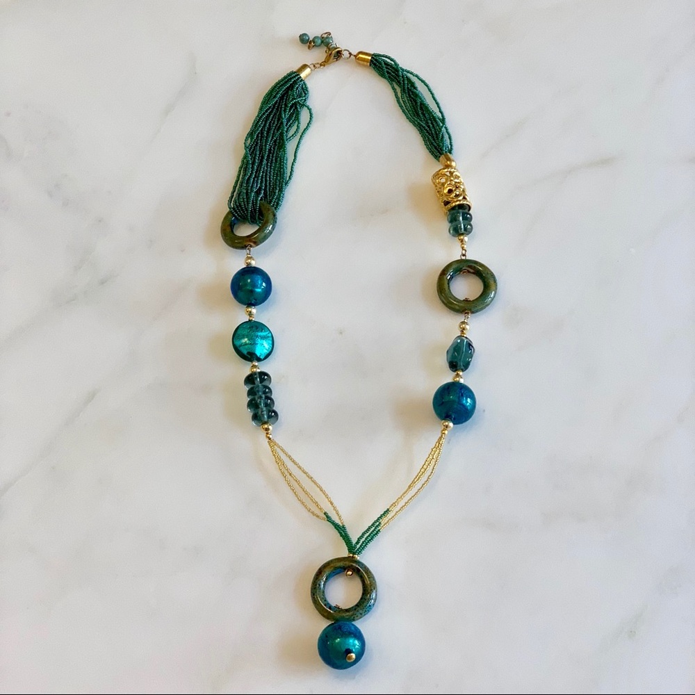 Turquoise Statement Necklace